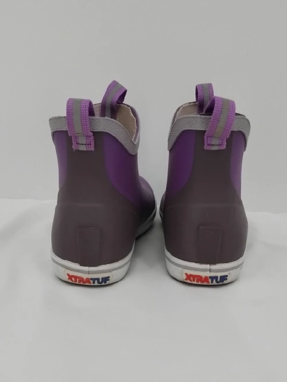 Xtratuf Girls Purple Waterproof Ankle Rain Boots